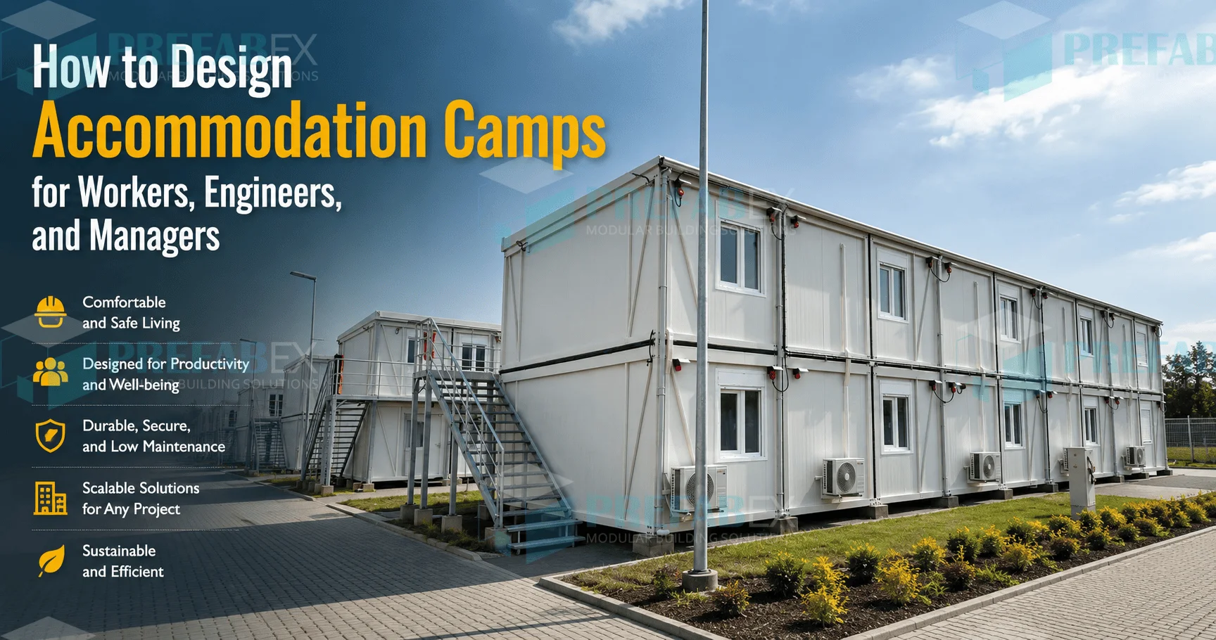 Accommodation Camps for Workers, Engineers, and Managers (1)